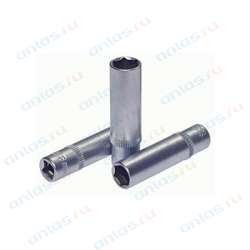 Головка глубокая 19мм 1/2" 6-гранная АвтоДело 39188