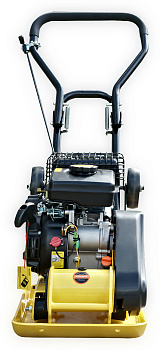 PC8809DKW Виброплита бензиновая 6,5лс,53,5x43см,5500виб/мин,90кг,30см,БАК,коврик,колеса,Sturm!