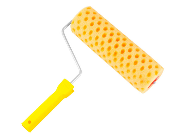 Валик 240мм структурный "Горошек" с рукояткой полиурет.вспен.