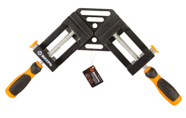 Угловая струбцина 65*65мм быстрозажимная Вихрь 73/9/5/6