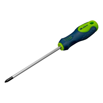 Отвертка PH2*150 двухкомпонентная рукоятка Сибртех
