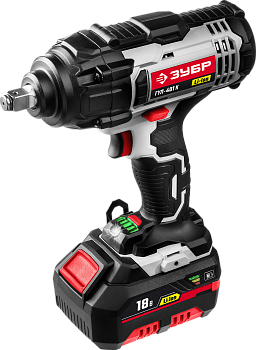 Гайковерт ударный аккум, 18 В, СТАНДАРТ ЗУБР