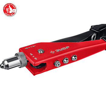 Заклепочник переставной 90-180°, 270 мм/ ЗУБР 