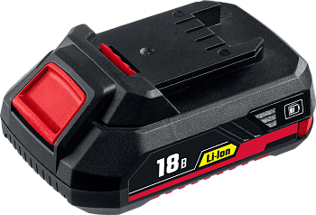 Аккумуляторная батарея Li-Ion, 18 В, C1, СТАНДАРТ ЗУБР