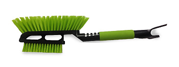 Щетка для снега со скребком 52 см расщепл. мягкая ручка 2 поверхности AVS WB-6328