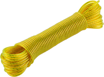 Шнур 10м бельевой, стальная сердцевина, в пластиковой оплетке ЗУБР ″Мастер″