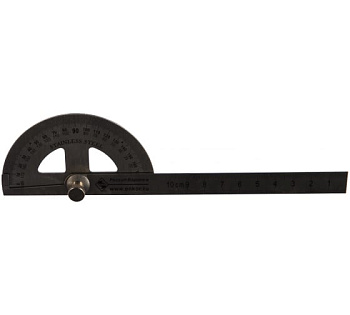 Переставной угломер 0-180 гр с линейкой 150мм Энкор
