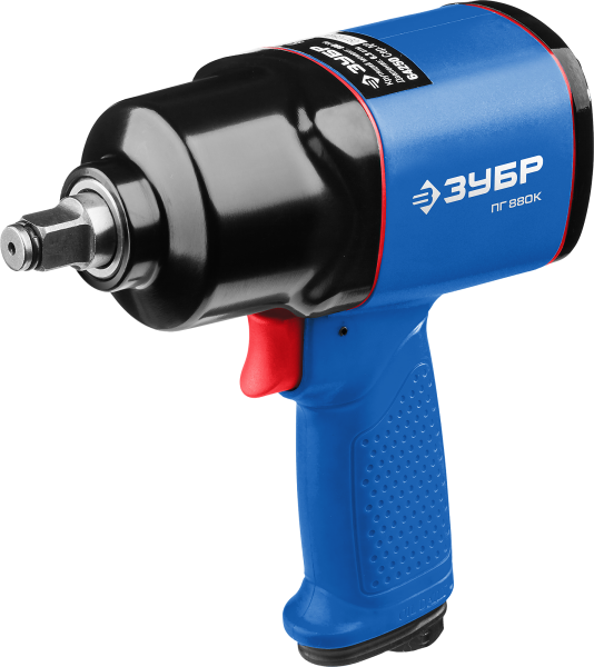 Гайковерт ударный пневматический ПГ-880к, 8500 об/мин, Зубр
