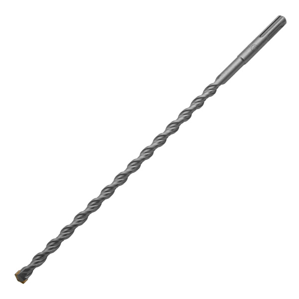 Бур по бетону 10*310 мм, двойная спираль, Cobalt W-tip SDS PLUS// Denzel