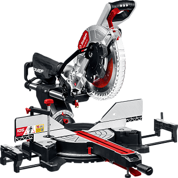 Пила торцовочная с протяжкой, 1800 Вт, 305мм, МАСТЕР