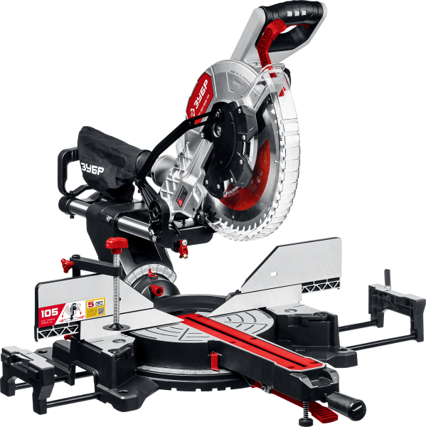 Пила торцовочная с протяжкой, 1800 Вт, 305мм, МАСТЕР