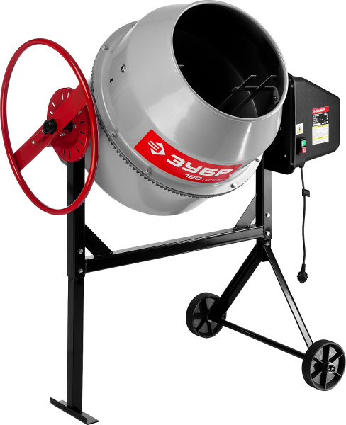 Бетономешалка чугуееый венец,ЗУБР Мастер