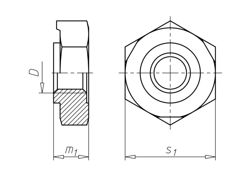 Din 929 чертеж